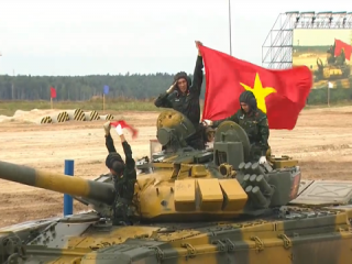 Xem màn thi đấu ấn tượng của đội tăng Việt Nam tại Army Games